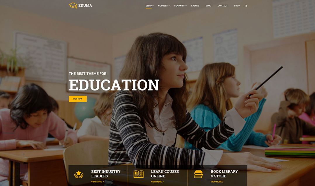 Top 10 mẫu website giáo dục - giới thiệu trường học hiện đại 2019