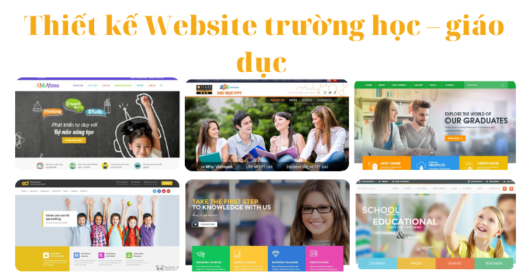 Những lưu ý quan trọng khi thiết kế Website trường học – giáo dục