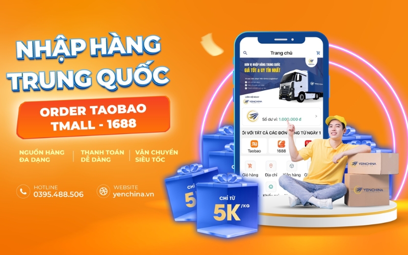 Công ty chuyên mua hộ hàng Trung Quốc Yến China Logistics