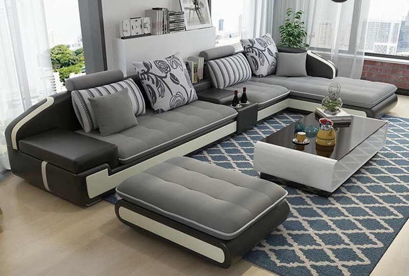 so sánh sofa da và sofa vải