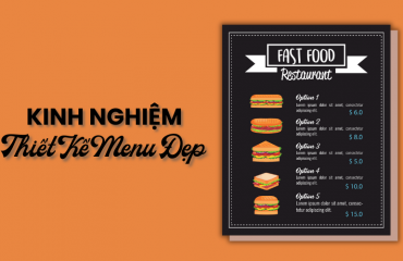 kinh nghiệm thiết kế menu đẹp