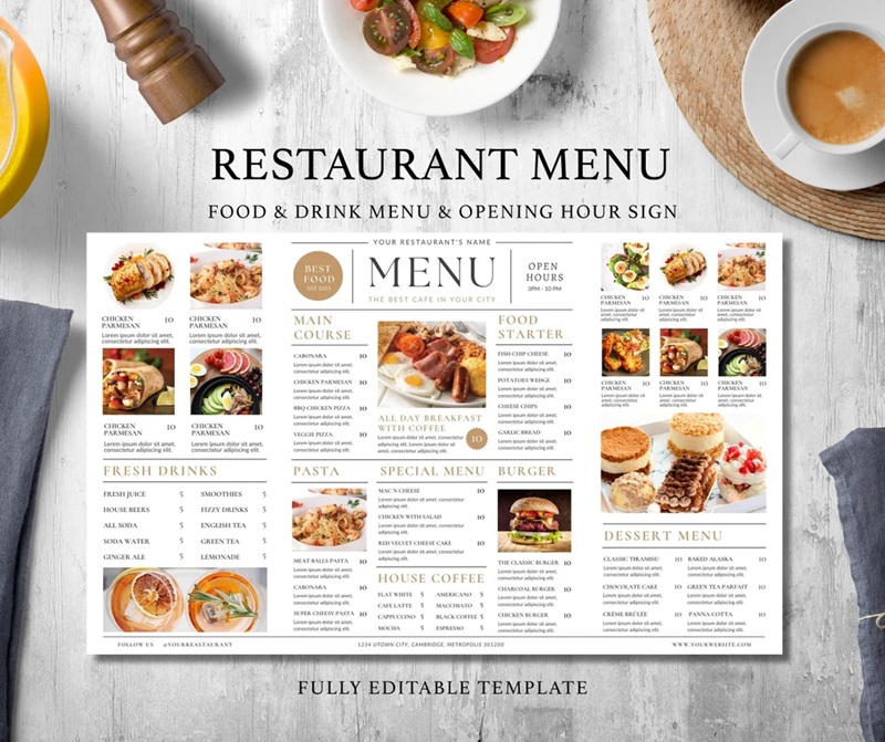 vai trò của việc thiết kế menu đẹp