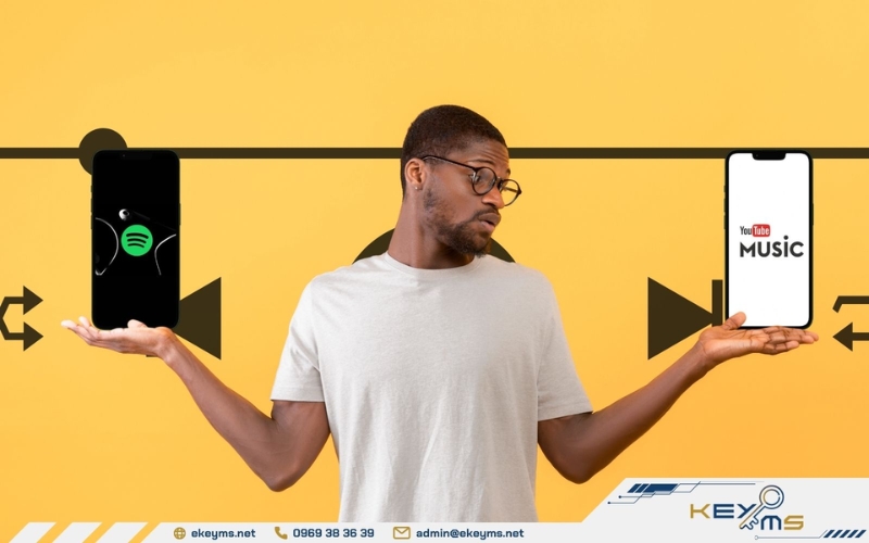Nâng cấp YouTube Premium và Spotify Premium tại Ekeyms