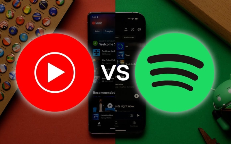 Nên chọn YouTube Music hay Spotify
