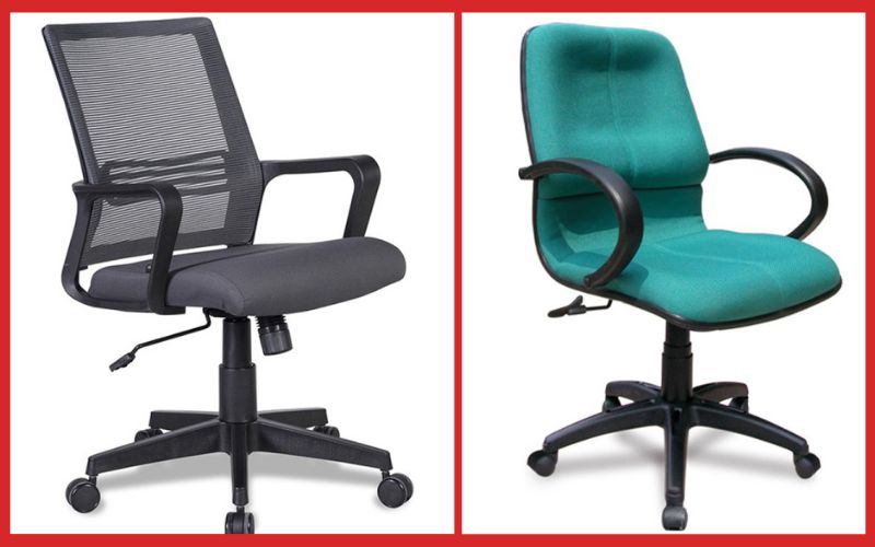 bảng so sánh ghế lưới và ghế vải